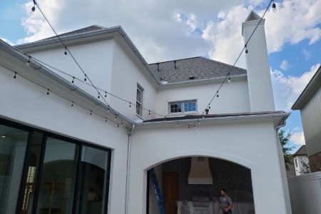 Galvalume gutters